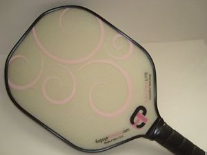 SUPER NEW ENGAGE ENCORE LITE PICKLEBALL PADDLE SUPER LIGHT & QUICK  PINK SWIRL