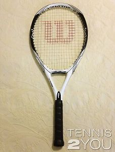 Wilson K Factor K three FX Super Oversize 115 Tennis Racket- Grip 4 3/8