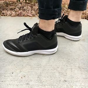 Nike Dual Fusion DF Ballistec Advantage MEN'S Tennis Shoe Black White Size 9.5
