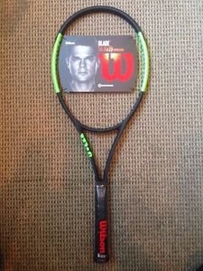 New Wilson Blade 98 16x19 Tennis Racket Grip size 4 1/4