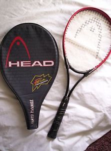 HEAD AGASSI Pinnacle Tennis Racquet - 4 3/8" Grip L3 27" Aluminum Oversized Body