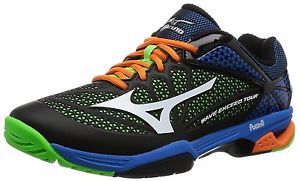 MIZUNO Tennis Shoes WAVE EXCEED TOUR 2 OC 61GB1672 Black X white X light green N