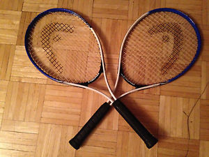 2 Head Titanium Ti.Conquest Tennis Rackets Racquets - Lot of Two 4 1/2
