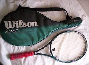 Wilson Pro Staff 6.0 Tennis racquet 110 Sq. In., Pete Sampras, W/ Case