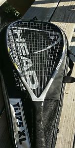 Head Ti. 175 XL Racquetball Racquet With Nylon Case Grip Size 3 5/8 EUC Titanium image 1