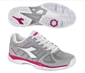 NEW Diadora Speed Competition II AG Size 6.5 Women's Tennis Court Shoes