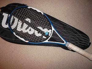Wilson N Code N Fury Tennis Racquet )S 100 - 4 3/8 Lite Play / W Cover Free Ship
