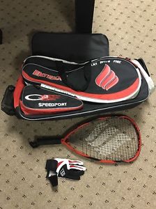 Ektelon O3 Racquet, Glove, Bag