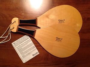 Vitesse By Brookstone Paddles Rackets Hand Ball Racquetball - New - Made In USA