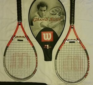 Wilson SAMPRAS Grand Slam Titanium Tennis Rackets