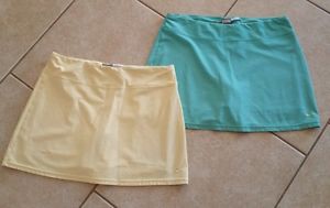 Lot of 2 Women's Nike Dri-Fit Tennis Running Skirt/Skort/Shorts SZ M