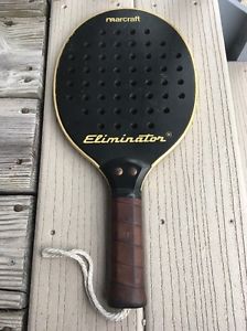 Vintage Marcraft Eliminator Paddle Ball Racquet PADDLEBALL MADE IN THE USA