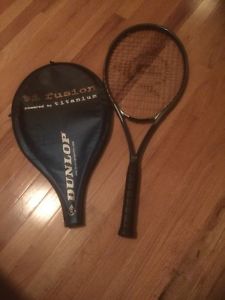 Excellent! Dunlop Ti Fusion Tennis Racquet 108, 4 1/2