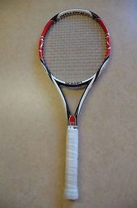Wilson K Factor Six-One Team 4 1/4 Tennis Racquet