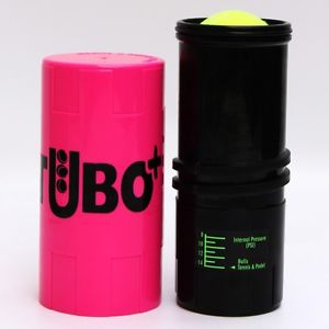 BOTE PRESURIZADOR DE PELOTAS DE PADEL COLOR ROSA - TUBOPLUS