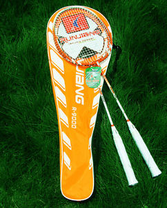 New 1Pair Top Quality high-strength Aluminium Alloy Badminton Racket Racquet Bag