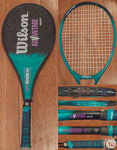 Wilson Advantage Super High Beam Series Tennis Racket MIDSIZE Grip L4, 4 1/2