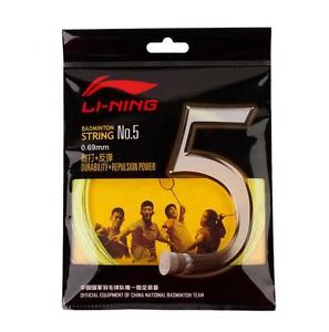 New Li-Ning 0.69mm Badminton String No.5 Line AXJJ006