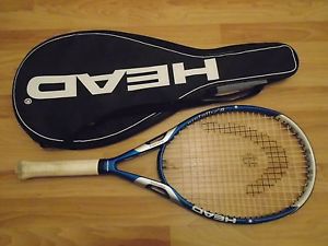 Head Metallix 4 Flexpoint OS (107) Tennis Racquet.  4 3/8. Excellent.