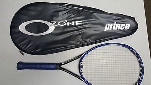Prince O3 Hybrid Shark OS 110 Graphite Tennis Racket w/ Cover - Grip 3 - 4 3/8"