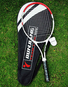 New 1PCS Red Top Quality high-strength Aluminium Alloy Tennis Racquet 4 3/8 Bag