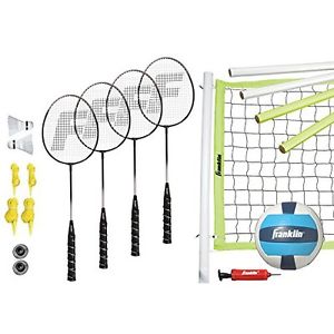 Franklin Sports Advanced Badminton/Volleyball Set