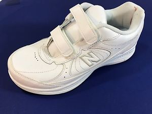 NEW BALANCE WW577VW Women's Walking Shoes DSL-2 VELCRO White Sz 7.5 USA