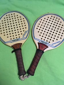 MARCRAFT Super Sorba Tennis Paddle Racket Racquet Pair APTA Approved
