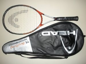 HEAD TI.RADICAL OS 107 TENNIS RACQUET 4 3/8 (NEW STRINGS)