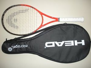 HEAD YOUTEK IG RADICAL S 100 16X19 TENNIS RACQUET 4 1/2 (NEW FXP STRINGS)