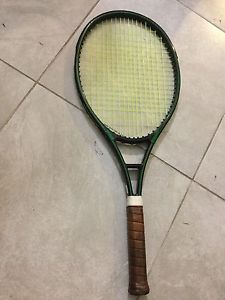 Prince Graphite Original Oversize 4 1/2 Single Stripe POG Racquet Good Condition