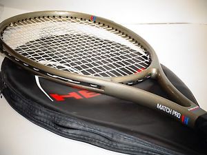 Head Match Pro 4 1/2" Tennis Racquet Racket Bronze With Cover