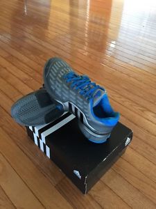 Pre Owned Adidas Barricade 2016 Grey/Royal Blue 7.5