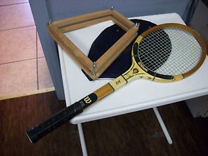 Vintage Wilson Wooden Tennis Racket 4 3/8 Maureen Connolly Jet Speed Flex