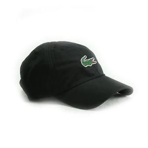 *NEW* Lacost Sport Croc Poly Hat - Black