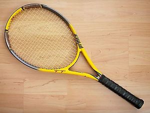 NICE PRINCE TRIPLE THREAT TT SCREAM MP STRUNG TENNIS RACQUET + NEW GRIP 4-1/4 L2