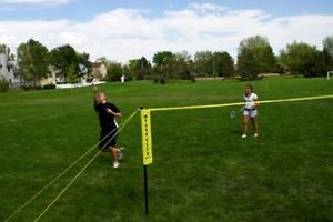 Badminton Sports Game Outdoor Yard Grass Sand Play Kids Adults Park Sun Pro Set