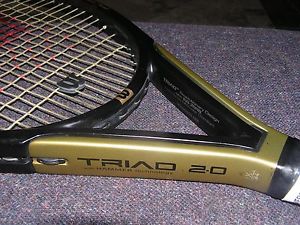 WILSON TRIAD HAMMER 2.0 w/ROLLERS 125 sq in SUPER OVERSIZE TENNIS RACQUET 4 1/2