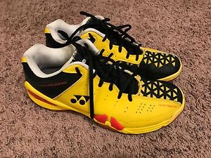 Men's Yonex Badminton Shoe SHB 01 LTD Yellow Limited Edition Size 9
