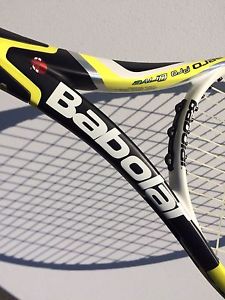 Babolat Aeropro Drive Tennis Racquet Yellow Nadal 4.5" Grip