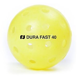 Dura PB111-0001 Outdoor Pickle Ball, Yellow