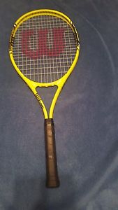 Wilson Energy XL Tennis Racket ‑ Size: 4 1/4 Inch (2)112, Yellow