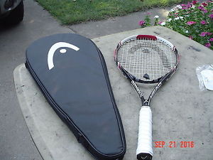 Head Ti.Tornado Titanium Tennis Racquet L4 w Pro Overwrap and Full Cover