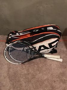 Head Speed Pro Tennis Rackets and Bag