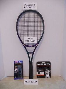 Prince Precision Graphite 640 MP 95 Tennis Racquet 4 3/8 - NEW STRINGS/GRIP