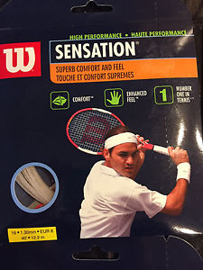 Wilson Sensation High Performance Tennis Racquet Strings Lot of 12!