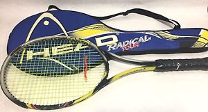 Head Radical Tour Tennis Racket Racquet Twin Tube Mid Plus MP Austria  4 3/8