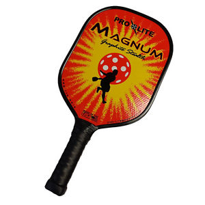 Pro-Lite Magnum Graphite Stealth Pickleball Paddle Orange------Brand New