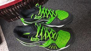 Lotto Raptor Ultra IV Speed Green/Black Men's Tennis Shoe - Size 8.0