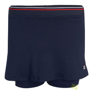 Fila corto Mujer Pantalones de tenis deportivos Falda SHIRIN azul oscuro